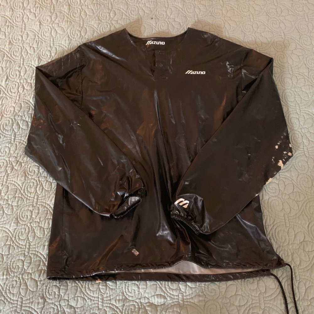 MIZUNO Vintage Rubber Baseball Sleeves **Wet Look